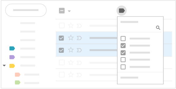 apply labels to your emails in Gmail