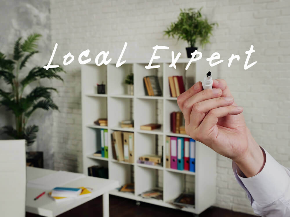 establishing expertise in your area as a real estate agent